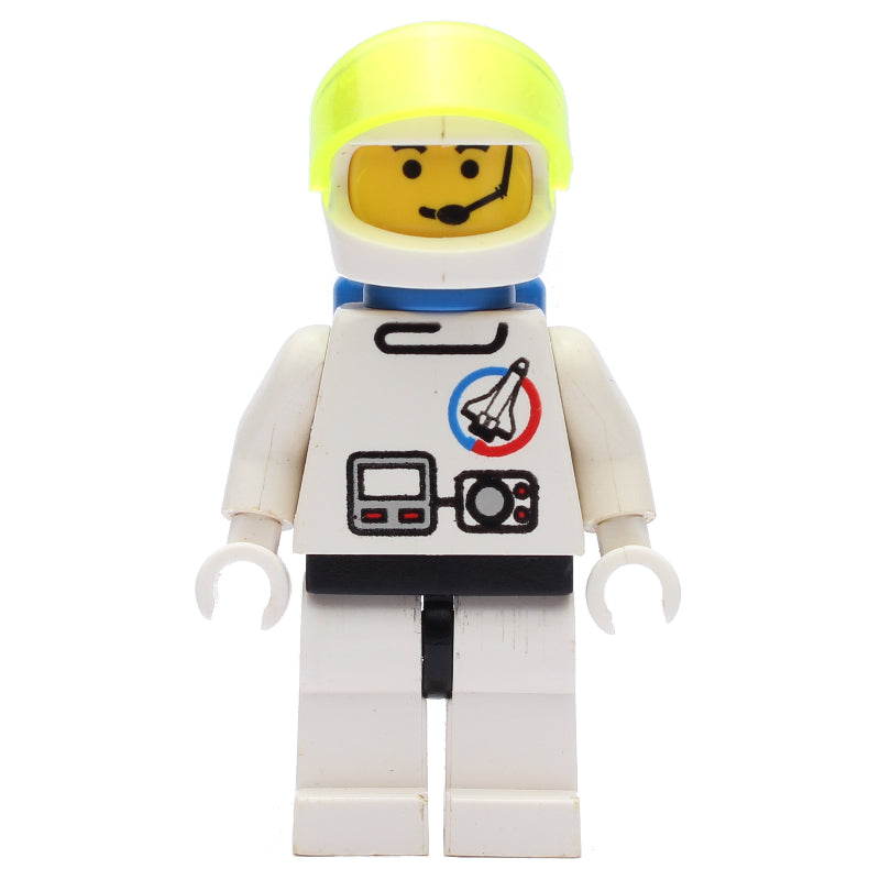 fig-010428 – Launch Command - Astronaut, Helmet, Trans-Neon Green Visor, Blue Airtanks
