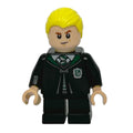 fig-010514 – Draco Malfoy, Closed Slytherin Robes with Crest, Short Legs