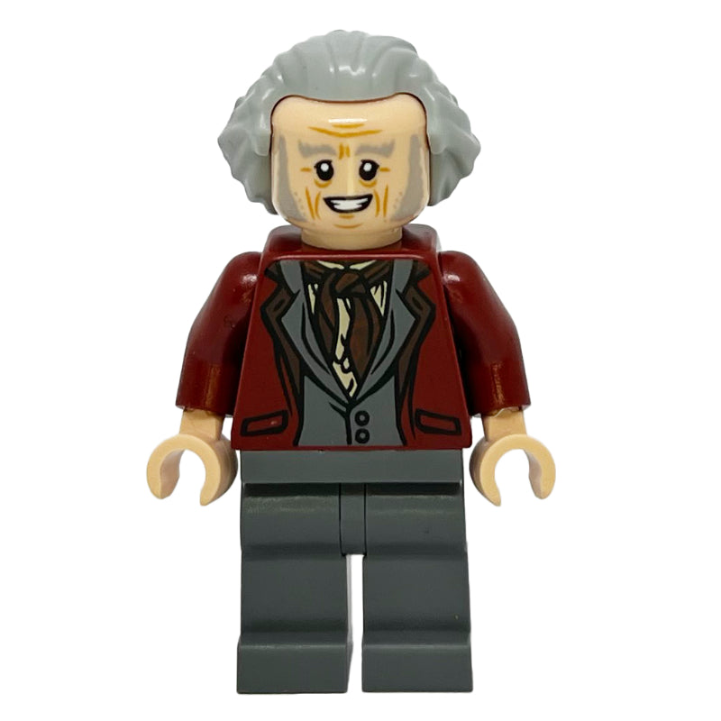 fig-010517 – Garrick Ollivander, Dark Red Jacket, Hair Swept Back