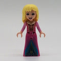 fig-010535 – Aurora - Dark Pink Dress, Dark Azure/Blue Decorations