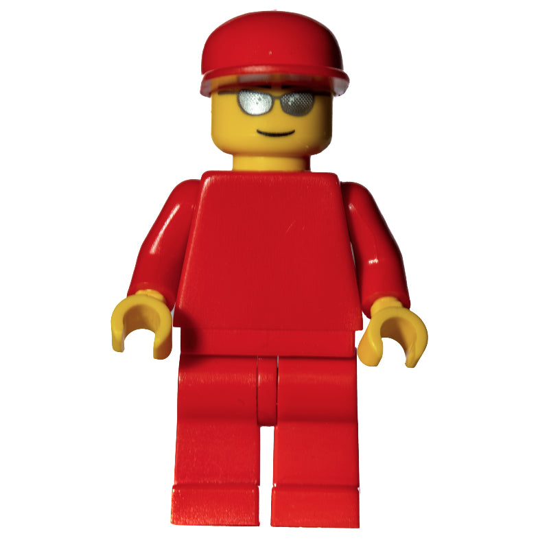 fig-010540 – Engineer, Ferrari, Sunglasses, Yellow Hands