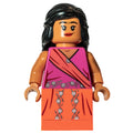 fig-010556 – Padma Patil, Coral and Dark Pink Dress