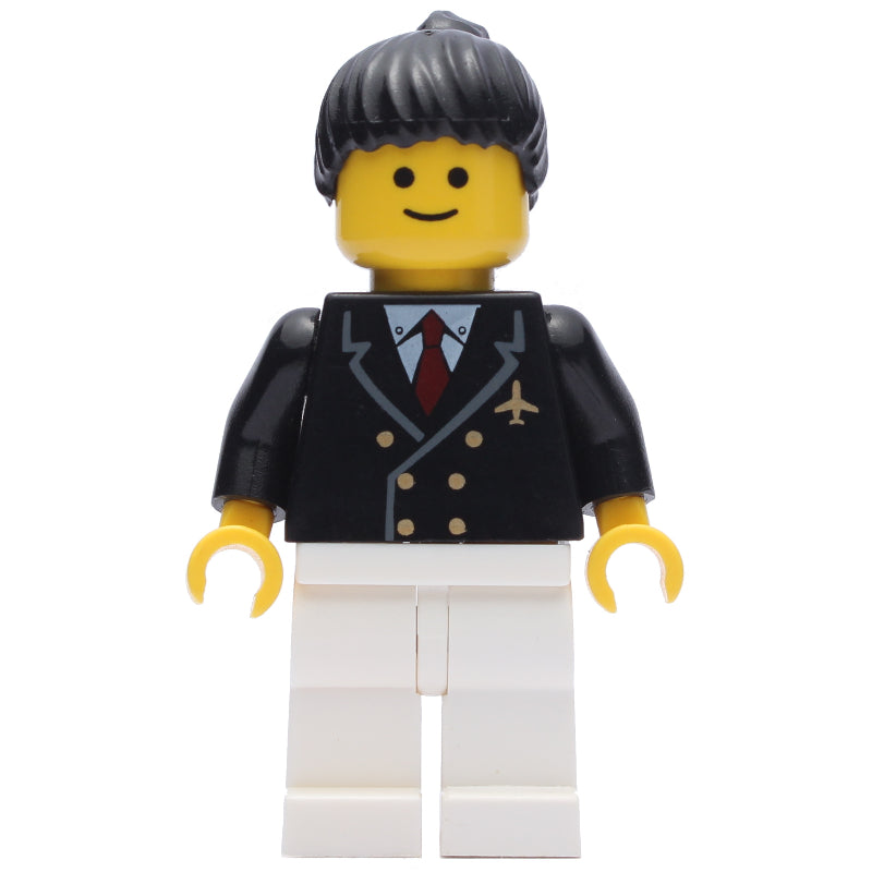 fig-010615 – Pilot - Black Torso, White Legs, Black Hair