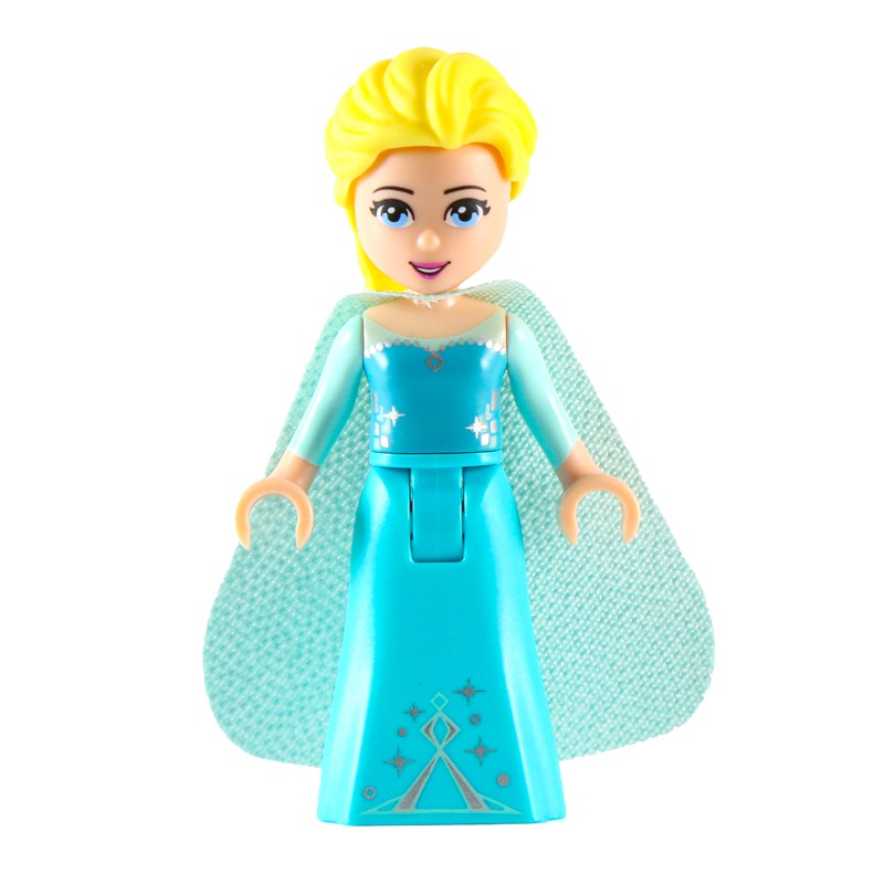 fig-010629 – Elsa - Light Aqua Glitter Cape
