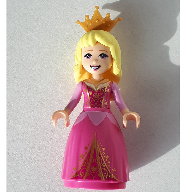 fig-010637 – Aurora - Dark Pink Gown, Crown