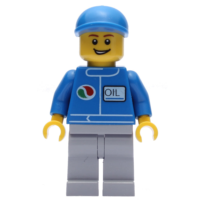 fig-010646 – Octan - Blue Torso, Light Bluish Grey Legs, Blue Cap