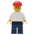 fig-010653 – White Torso, Dark Blue Legs, Red Helmet, Cheek Lines