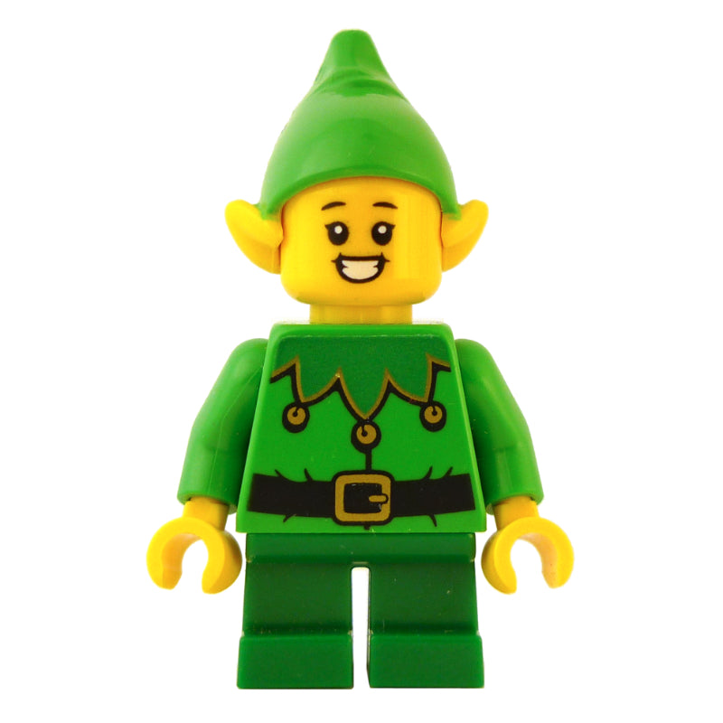 fig-010669 – Elf - Bright Green Torso, Green legs, Bright Green Hat