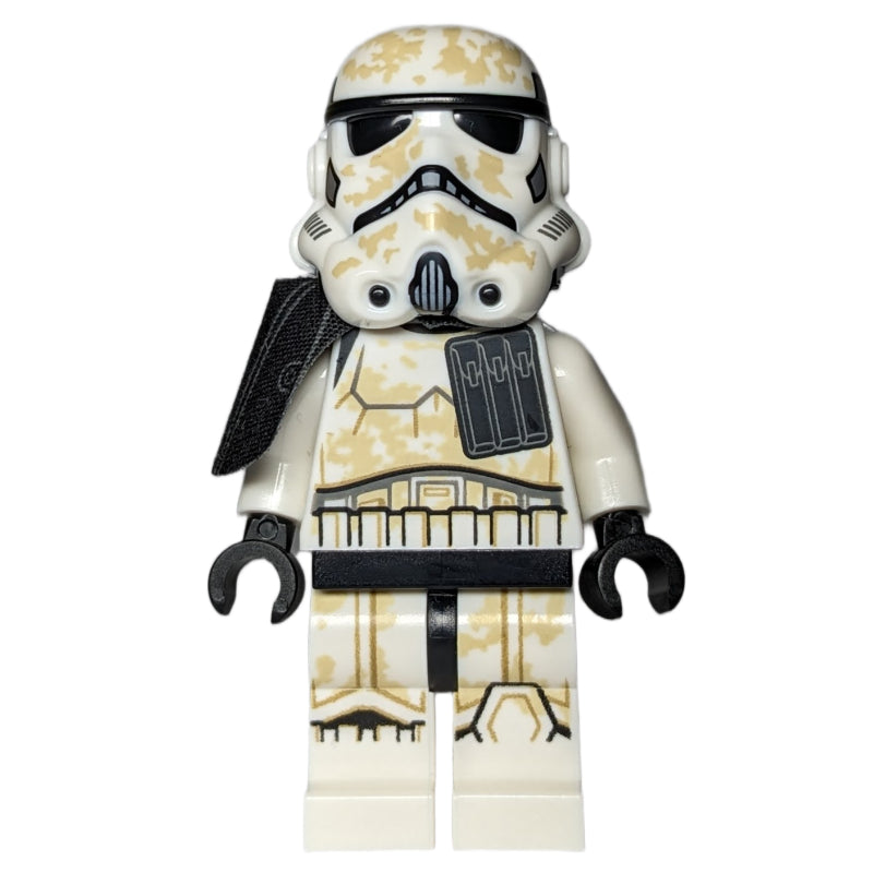 fig-010684 – Sandtrooper, Black Pauldron, Neck Bracket with Double Stud, Closed Mouth