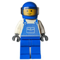 fig-010703 – White Torso, Blue Overall, Blue Helmet
