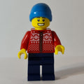 fig-010749 – Red Torso, Dark Blue Legs, Dark Azure Cap