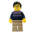 fig-010765 – Dark Blue Torso, Tan Legs, Black Hair
