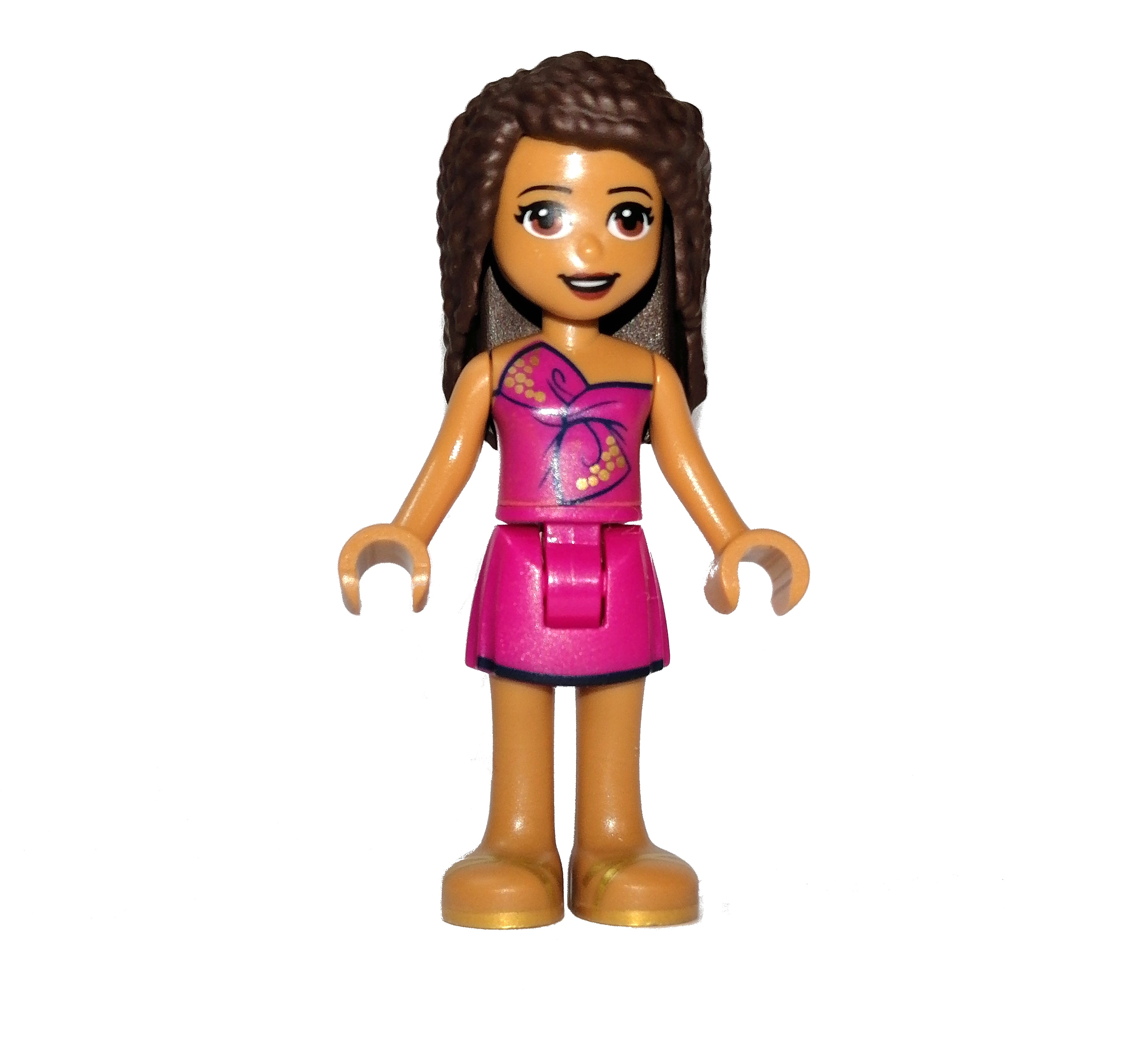 fig-010786 – Andrea - Magenta Top, Magenta Skirt