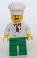 fig-010794 – Chef, Green Legs, Chef Hat, Moustache