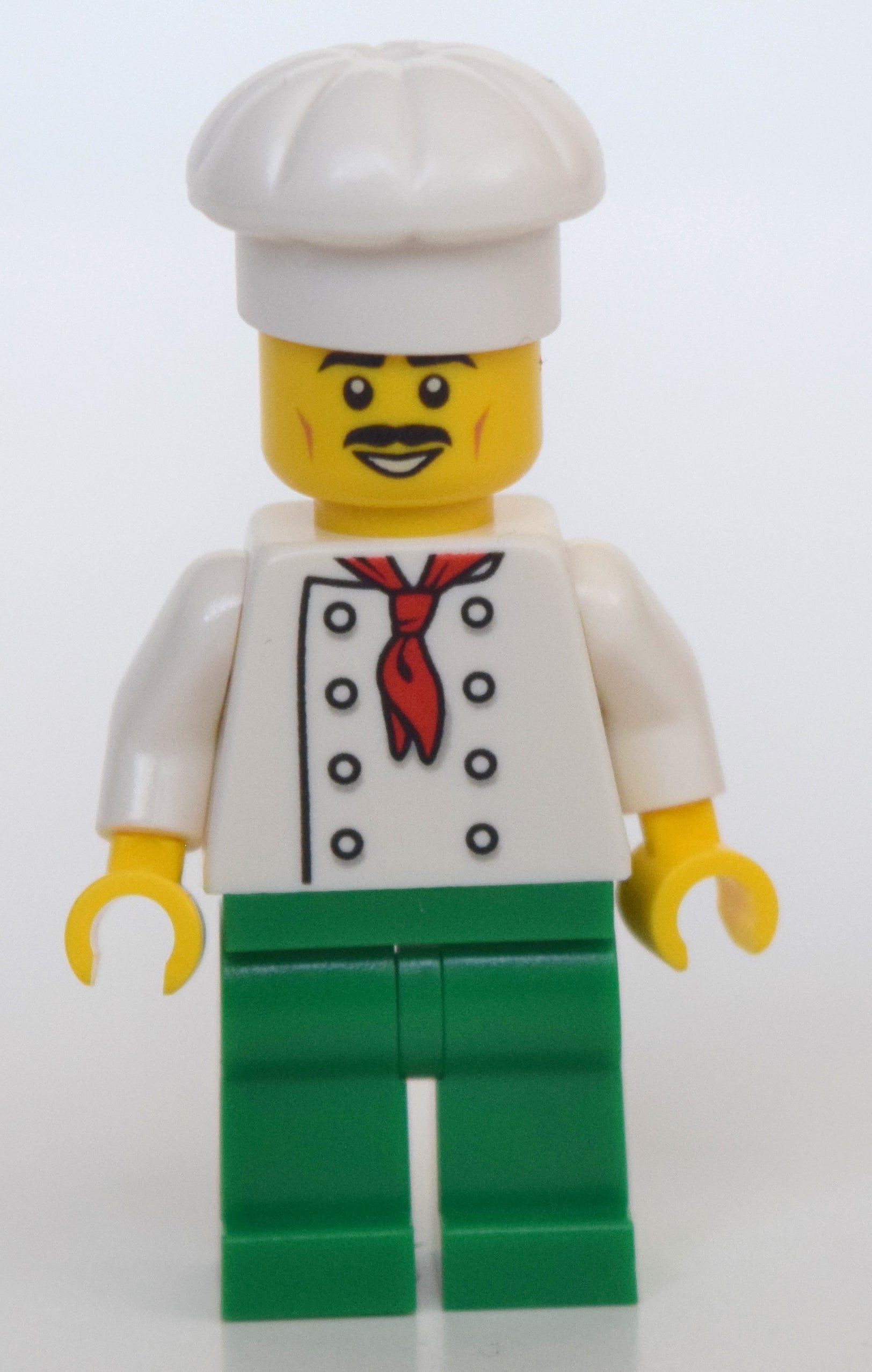 fig-010794 – Chef, Green Legs, Chef Hat, Moustache
