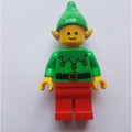 fig-010811 – Elf - Bright Green Torso, Red Legs, Bright Green Hat