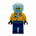 fig-010816 – Pilot, Orange Jacket, Dark Blue Legs, White Helmet with Visor and Breathing Apparatus