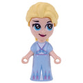 fig-010896 – Elsa - Microdoll, Bright Light Blue Dress, Hair in Tail, Looking Up