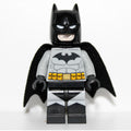 fig-010908 – Batman, Light Bluish Gray Suit, Black Cape and Cowl, Black Head