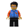 fig-010909 – Dark Azure Torso, Black Legs, Black Hair, Sunglasses
