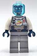 fig-010913 – Droid - Flat Silver Torso, Legs, Trans-Light Blue Head