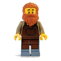 fig-010920 – Blacksmith - Dark Tan Torso, Sand Blue legs, Dark Orange Hair and Beard