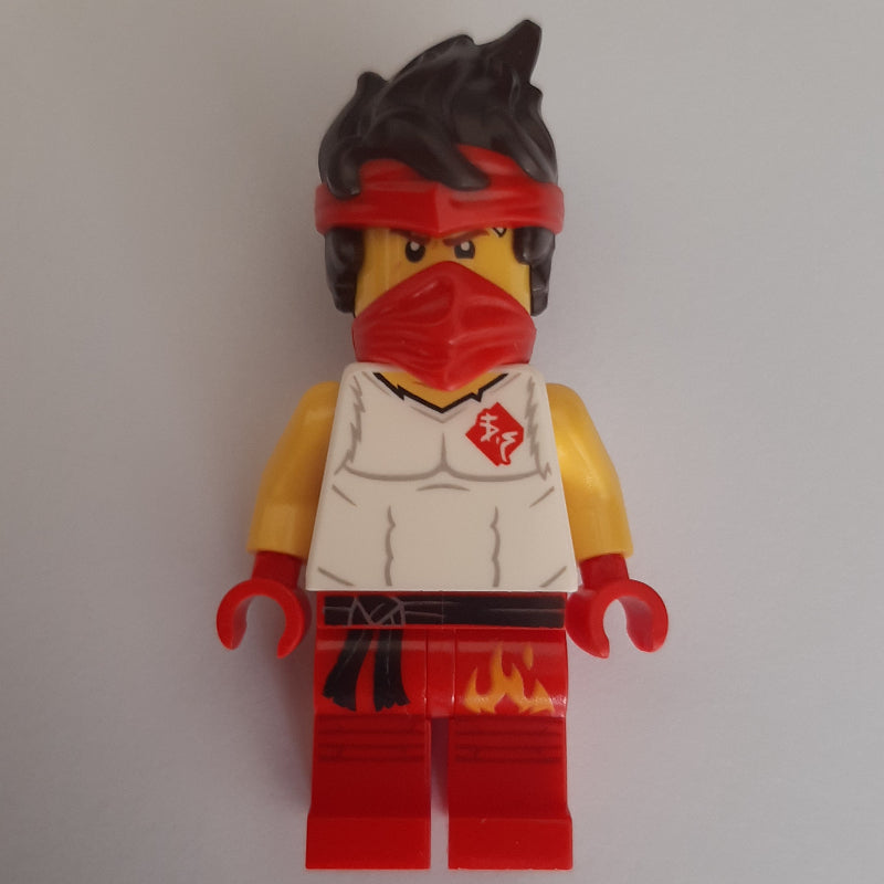 fig-010952 – Kai - White Torso, Red Legs