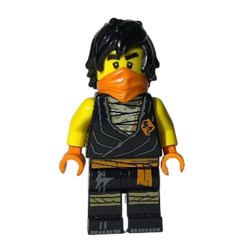 fig-010960 – Cole - Legacy, Black Suit, Orange Bandana