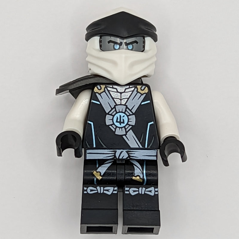 fig-010966 – Zane - Legacy, Black Torso, Black Legs, White Wraps, Katana Holder
