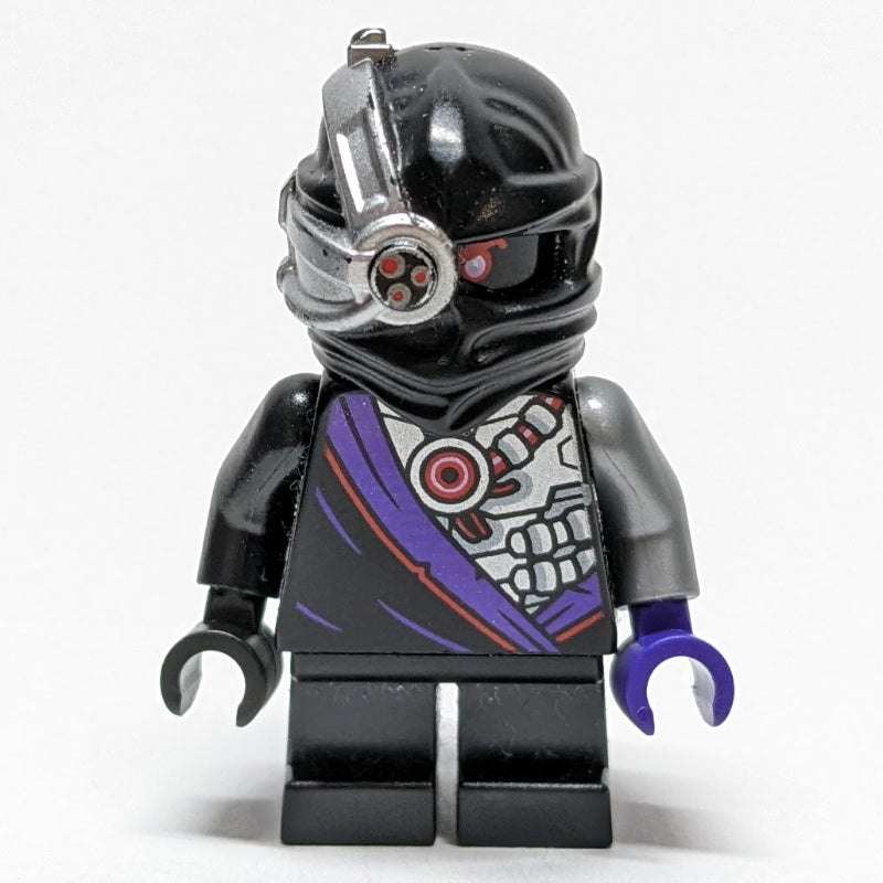 fig-010973 – Nindroid with Dual Sided Head, Shoulder Armor (Legacy), Short Legs, Shoulder Harness