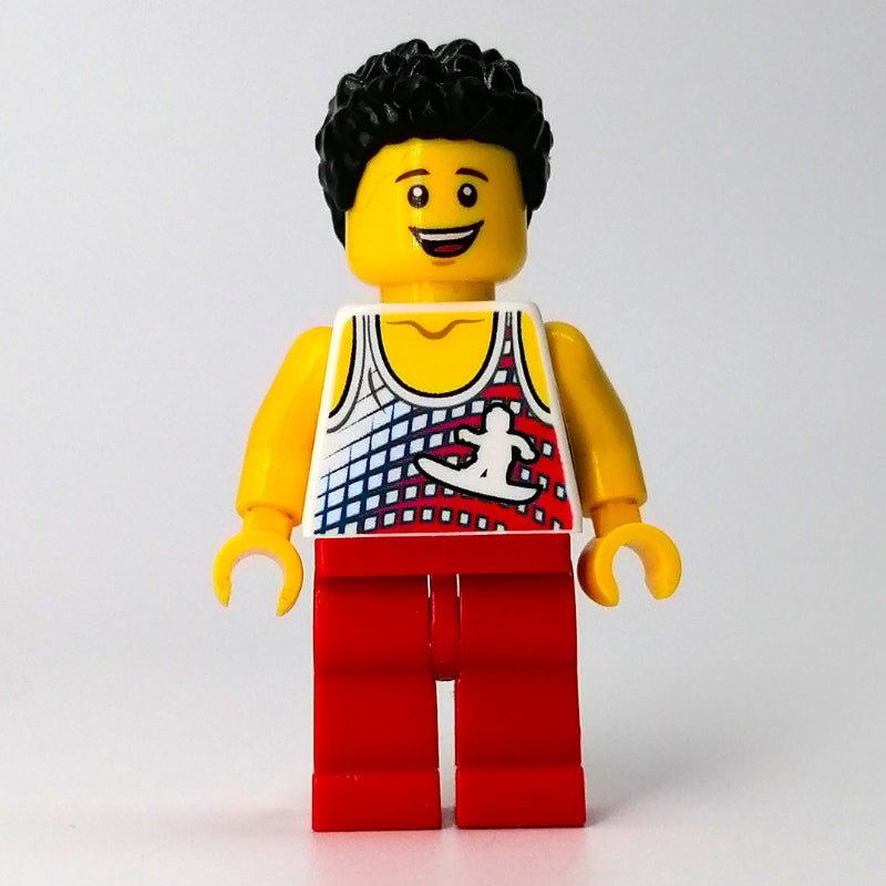 fig-011028 – White Torso, Red Legs, Black Hair