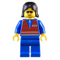 fig-011050 – Blue Torso, Blue Legs, Black Hair Long