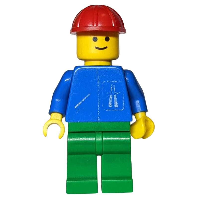 fig-011067 – Blue Torso, Green Legs, Red Helmet