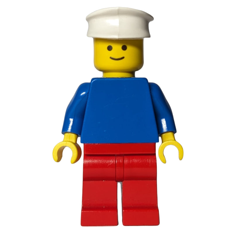 fig-011076 – Blue Torso, Red Legs, White Cap