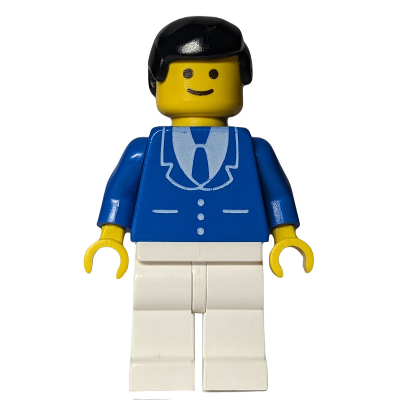 fig-011078 – Blue Torso, White Legs, Black Hair