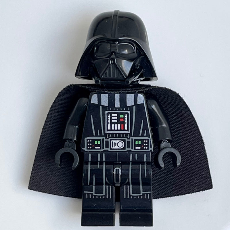fig-011126 – Darth Vader, White Skin, 50231 Cape, Robe Hem and Stripes on Legs, Plain Arms