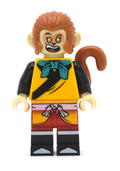 fig-011144 – Monkey King, Dark Turquoise Bow, Smile / Angry