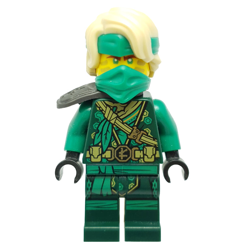 fig-011179 – Lloyd - The Island, Dark Green Camouflage - Mask, Shoulder Guard