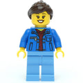 fig-011192 – Blue Torso, Medium Blue Legs, Dark Brown Hair