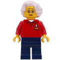 fig-011229 – Red Torso, Dark Blue Legs, White Hair