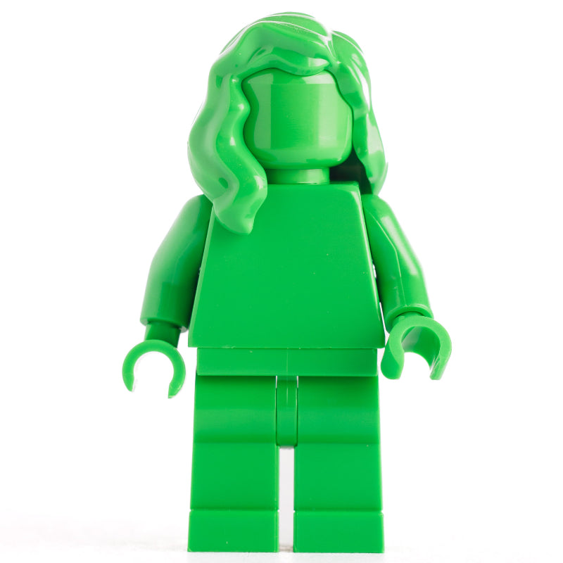 fig-011432 – Monochrome Bright Green with Hair