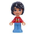fig-011465 – Kevin, Microdoll, Red Shirt, Blue Pants, Black Hair