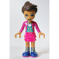fig-011470 – Andrea - Magenta Top, Magenta Skirt, Face Paint