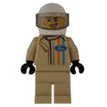 fig-011505 – Race Driver - Tan Torso, Legs, White Helmet