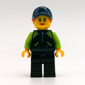 fig-011551 – Black Torso, Lime Arms, Black Legs, Dark Blue Cap