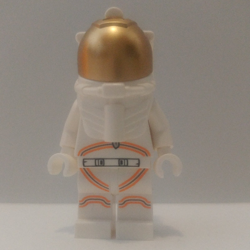 fig-011559 – Astronaut, Gold Visor,  Goatee Beard