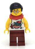 fig-011571 – Mr. Tang - White Torso, Dark Red Legs