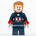 fig-011587 – Captain America, Medium Nougat Hair, Red Hand, Beard