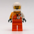 fig-011592 – Driver - White Torso, Orange Legs, White Helmet
