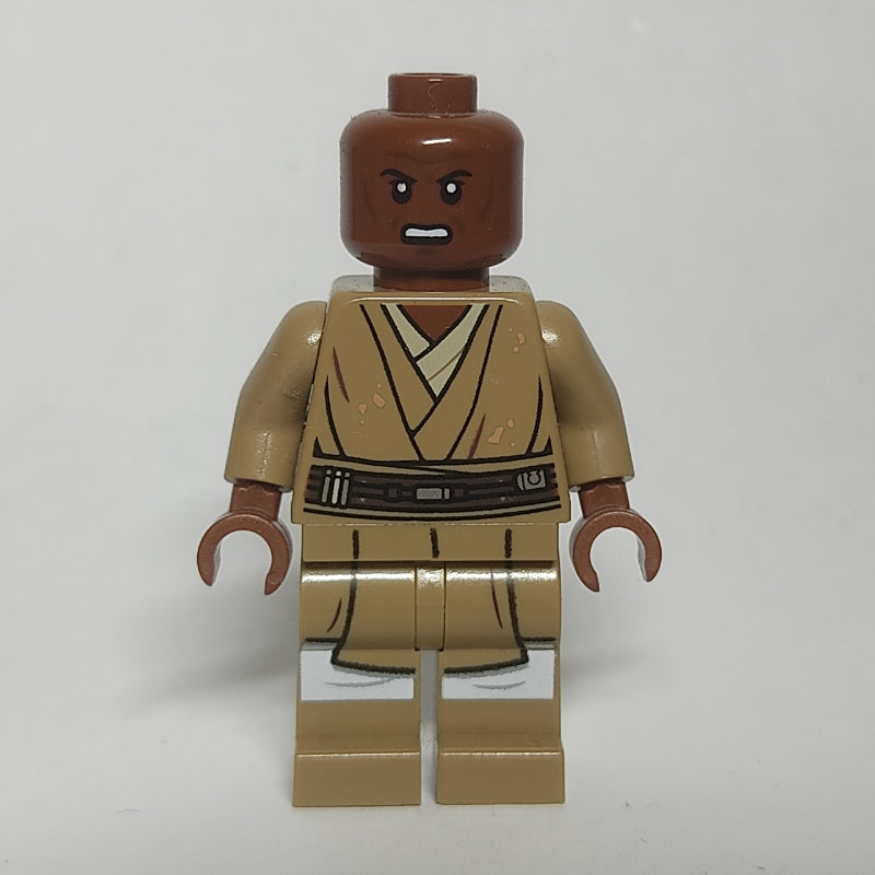 fig-011631 – Mace Windu, Dark Tan Printed Legs, Open Mouth